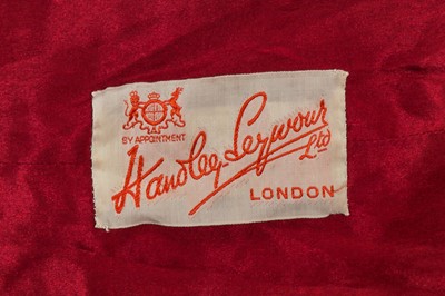 Lot 452 - An Elizabeth Handley Seymour burgundy velvet opera coat, circa 1935