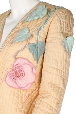 Lot 52 - A Bill Gibb silk ensemble in pastel shades,...
