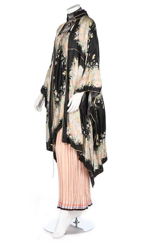 Lot 58 - A Bill Gibb printed silk foulard...