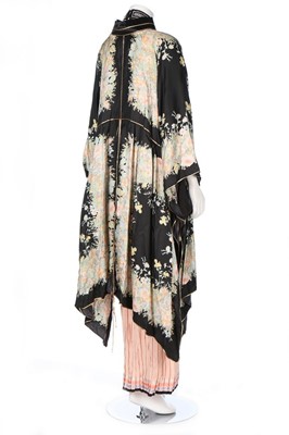 Lot 58 - A Bill Gibb printed silk foulard...