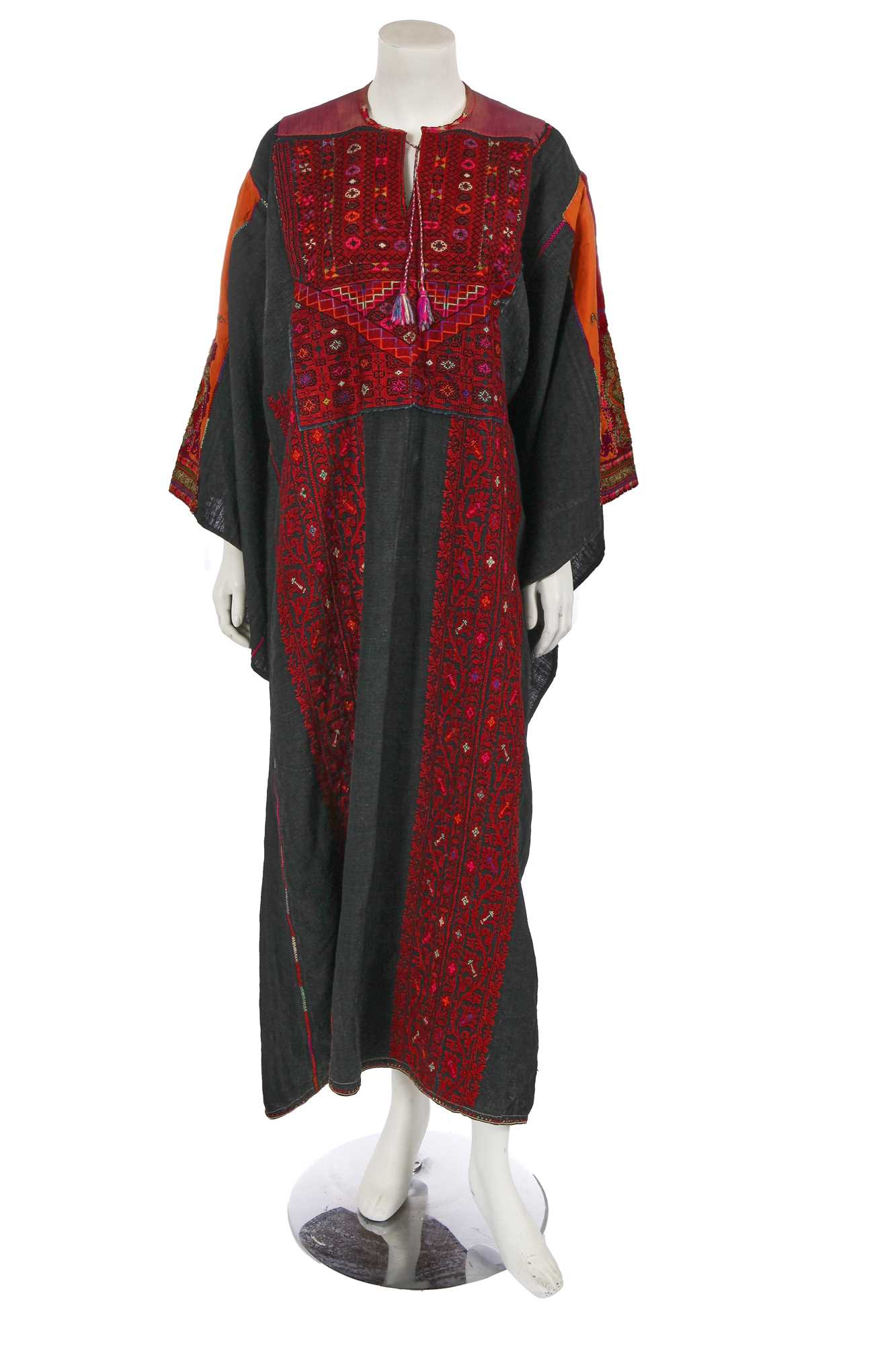 Lot 945 - An embroidered Palestinian Bethlehem dress