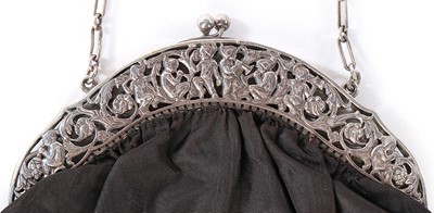 Lot 92 - A group of mostly silver plated evening bags,...