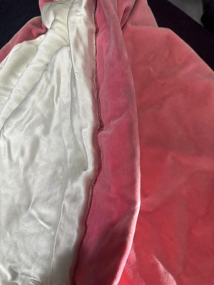 Lot 464 - Josephine Baker's embellished pink velvet cape, 1950s-60s