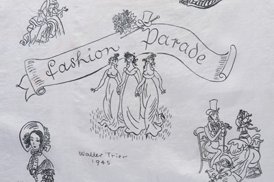 Lot 95 - A Walter Trier for Ascher 'Fashion Parade'...