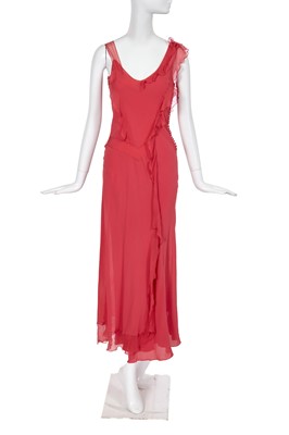 Lot 182 - A John Galliano pink silk bias-cut gown, Resort 2007