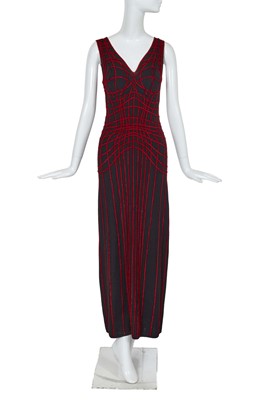Lot 162 - A Thierry Mugler 'Spiderweb' dress, Autumn-Winter 2001-02