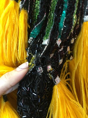 Lot 371 - A Bob Mackie beaded and sequinned top, Autumn-Winter 1988-89