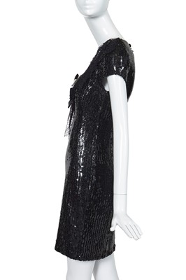 Lot 33 - A Chanel by Karl Lagerfeld sequined mini dress, Autumn-Winter 1994-95