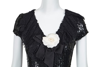 Lot 33 - A Chanel by Karl Lagerfeld sequined mini dress, Autumn-Winter 1994-95