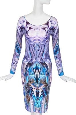 Lot 128 - An Alexander McQueen printed jersey dress, 'Plato's Atlantis' commercial collection, Spring-Summer 2010