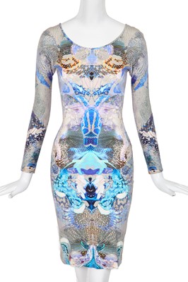 Lot 127 - An Alexander McQueen printed jersey 'jellyfish' dress, 'Plato's Atlantis' commercial collection, Spring-Summer 2010