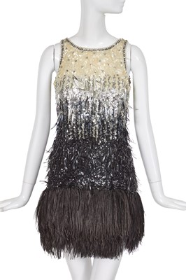 Lot 465 - An Yves Saint Laurent haute couture embellished cocktail dress, Autumn-Winter 1967-68