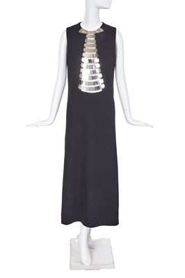 Lot 461 - A Pierre Cardin 'rib cage' dress, circa 1968