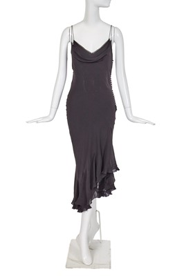 Lot 200 - A Christian Dior by John Galliano black slip dress, pre-collection 2005