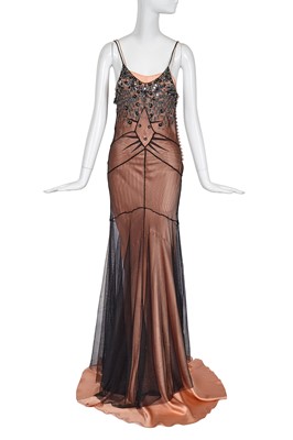 Lot 170 - A John Galliano embellished tulle evening gown, 'Ukrainian Brides' collection, Autumn-Winter 2009-10