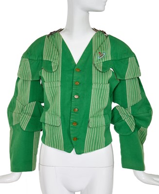Lot 353 - A Vivienne Westwood armour waistcoat/jacket, 'Time Machine' collection, Autumn-Winter 1988-89
