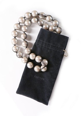 Lot 42 - Louise Wilson's Lanvin parure, modern,...