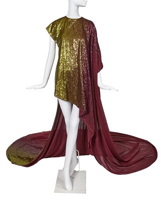 Lot 94 - A Michael Halpern sequined dress, Autumn-Winter 2022-23