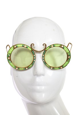 Lot 437 - A pair of Christian Dior by Tura 'Avant-Garde' sunglasses, circa 1967