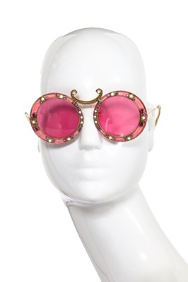 Lot 436 - A pair of Christian Dior by Tura 'Avant-Garde' sunglasses, circa 1967