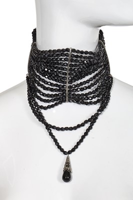 Lot 326 - A Christian Dior by John Galliano beaded 'Maasai' choker necklace, probably 'Communist/Constructivist' collection, Spring-Summer 1999