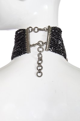 Lot 326 - A Christian Dior by John Galliano beaded 'Maasai' choker necklace, probably 'Communist/Constructivist' collection, Spring-Summer 1999