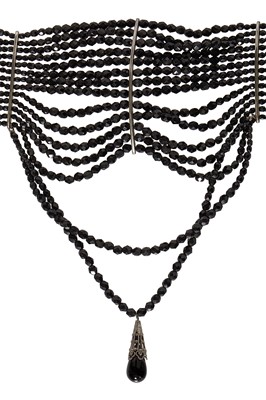 Lot 326 - A Christian Dior by John Galliano beaded 'Maasai' choker necklace, probably 'Communist/Constructivist' collection, Spring-Summer 1999