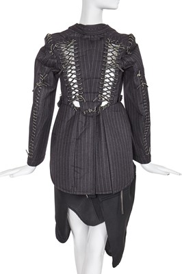 Lot 248 - A Comme des Garçons black and grey ensemble ‘Ballerina Motorbike’ collection, Spring-Summer 2005