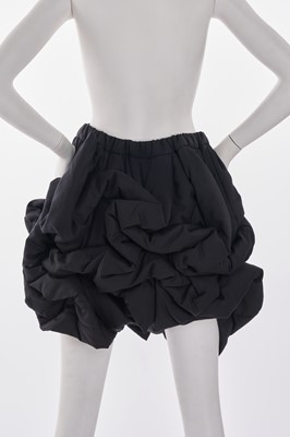 Lot 3 - A pair of Comme des Garçons black wool shorts, ‘Inside Decoration’ collection, Autumn-Winter 2010-11