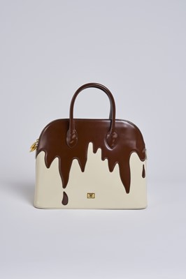 Lot 19 - A Moschino 'Fudge the Fashionistas, Let Them Eat Cake' bag, circa 1996