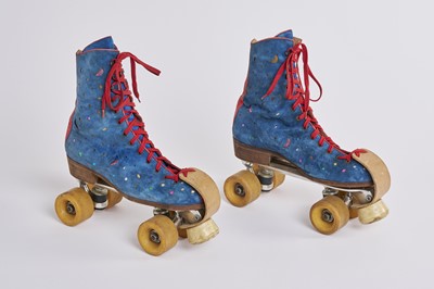 Lot 42 - A pair of Maud Frizon roller skates, 1980s
