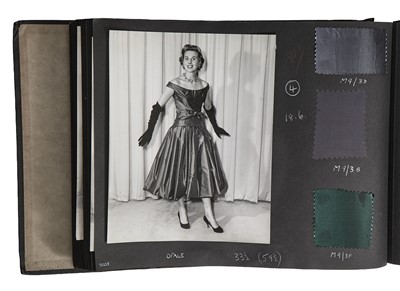 Lot 455 - Two Christian Dior London Atelier look books, 1955 and 1957