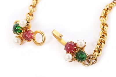Lot 49 - A Chanel sautoir, probably Gripoix, 1993,...