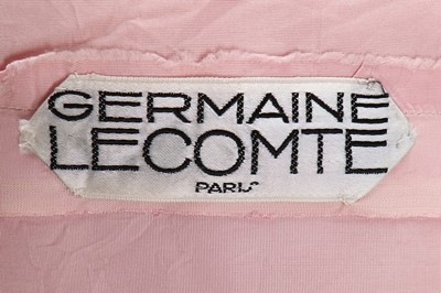 Lot 133 - A Germaine Lecomte couture pink and blue...