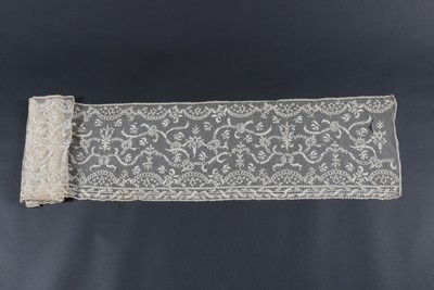 Lot 400 - Dress flounces and accessories, comprising:...