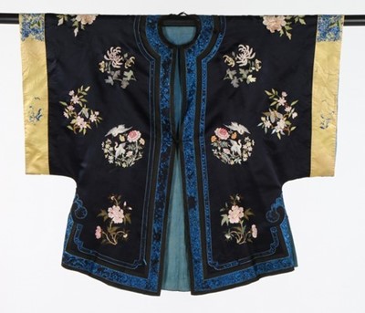 Lot 479 - A woman's informal robe, Chinese, circa 1900,...